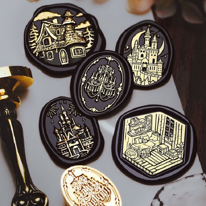 Stempel Segel Lilin Vintage Ha - Wax Seal Stamp Set ulasan dan harga