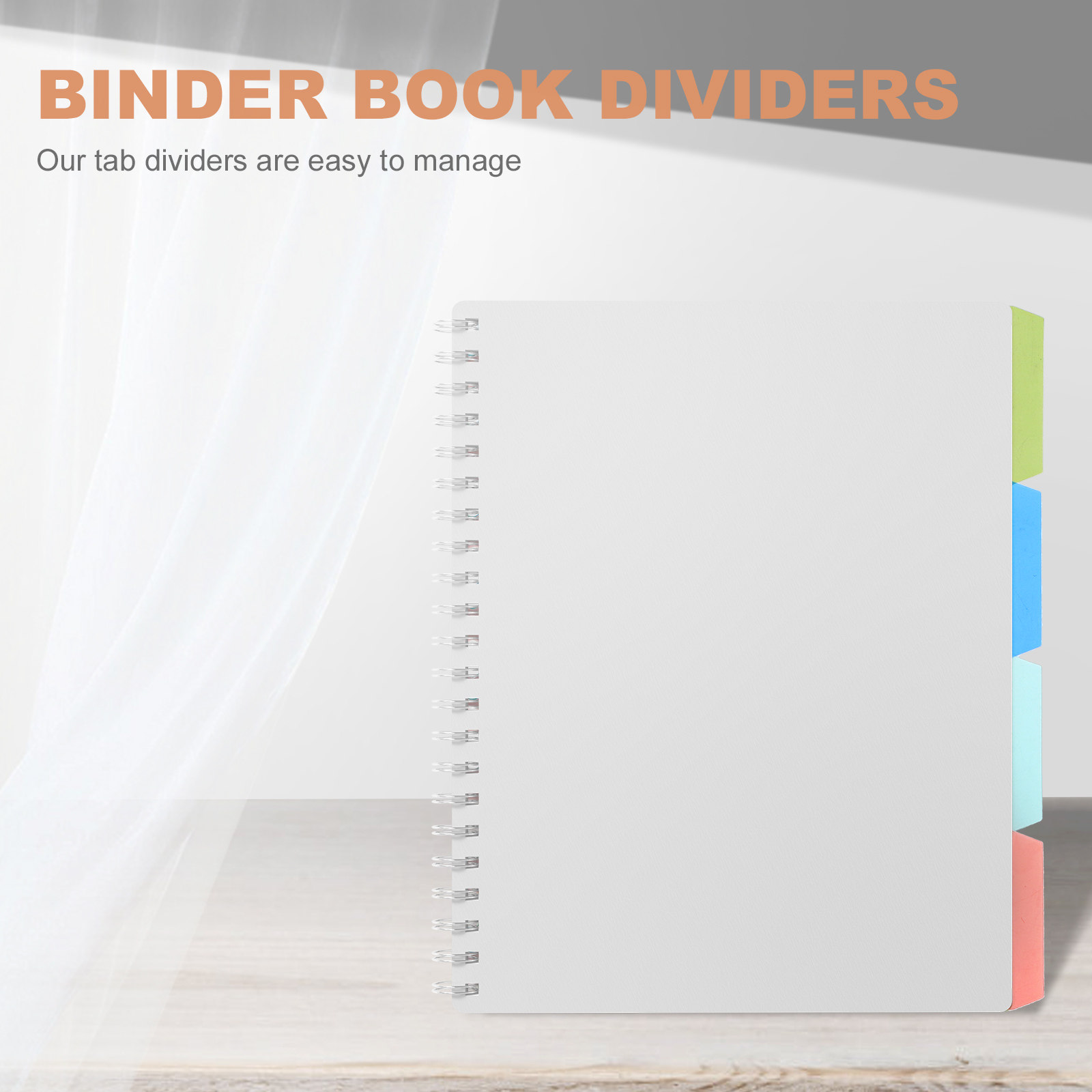 4 Set Pembatas Indeks Plastik  - Tab Divider A4 ulasan dan harga